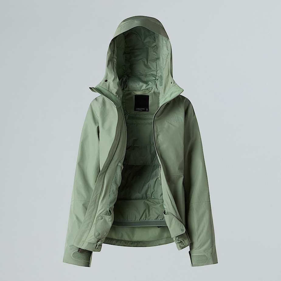 Womens Descendit Jacket TNF Slate Moss ALT17