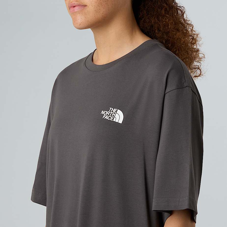 Uniseks Explore Gear RelaxedTshirt TNF Anthracite Grey ALT10
