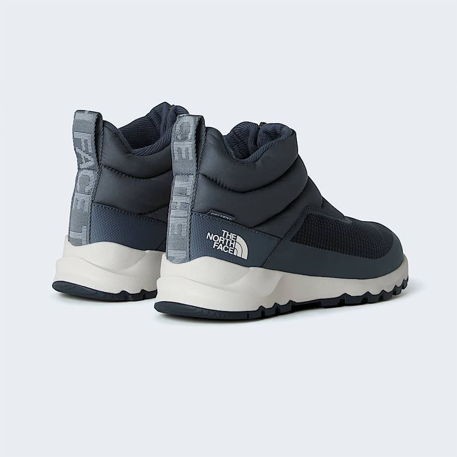 Bottines dhiver impermables zippes ThermoBall Progressive II pour femme TNF Anthracite GreyWhite Ash ALT6