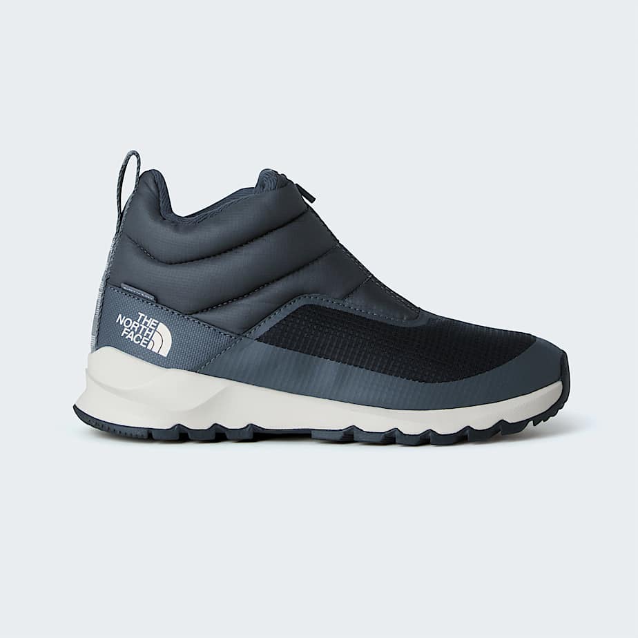 Bottines dhiver impermables zippes ThermoBall Progressive II pour femme TNF Anthracite GreyWhite Ash HERO