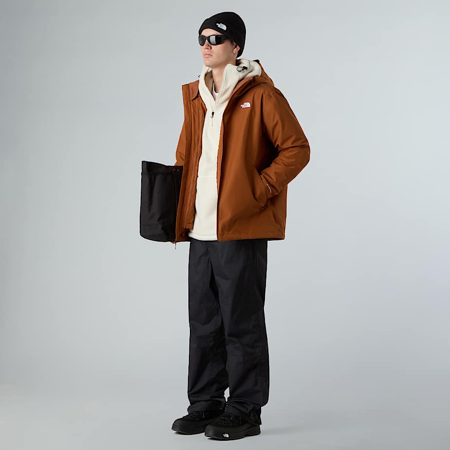 Giacca 3 in 1 con cappuccio Carto Mono Triclimate da uomo TNF Burnt Umber ALT5