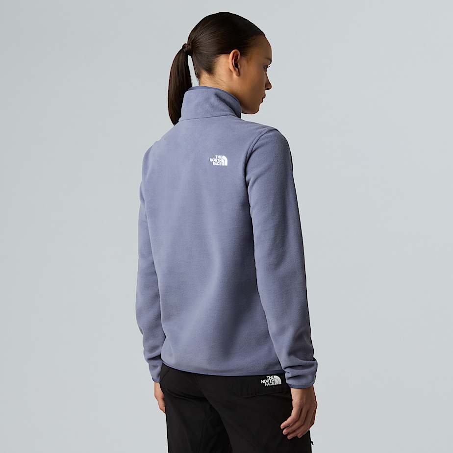 Glacierfleece met kwartrits voor dames TNF ALT2