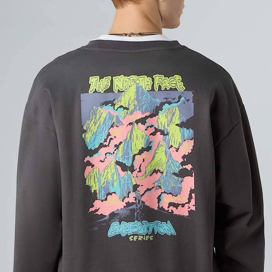 Unisex Expedition Celebration Oversized Sweatshirt TNF ALT6