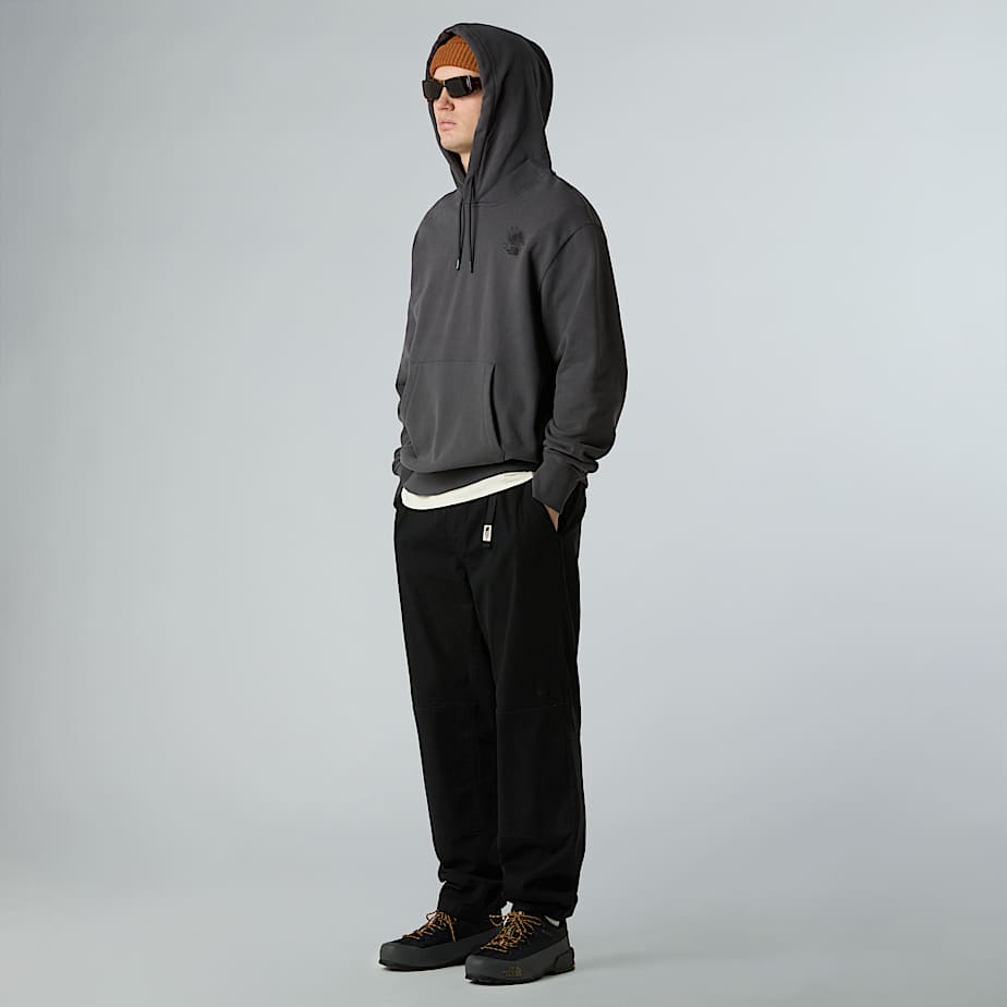 Luźna bluza unisex z kapturem i grafiką Powder Days - 5