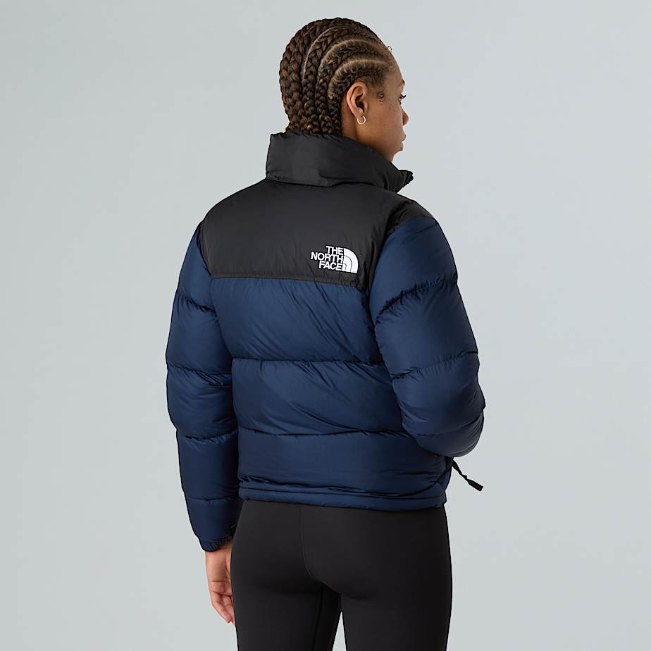 Womens 1996 Retro Nuptse Jacket TNF Summit NavyTNF BlackRecycled Down ALT2