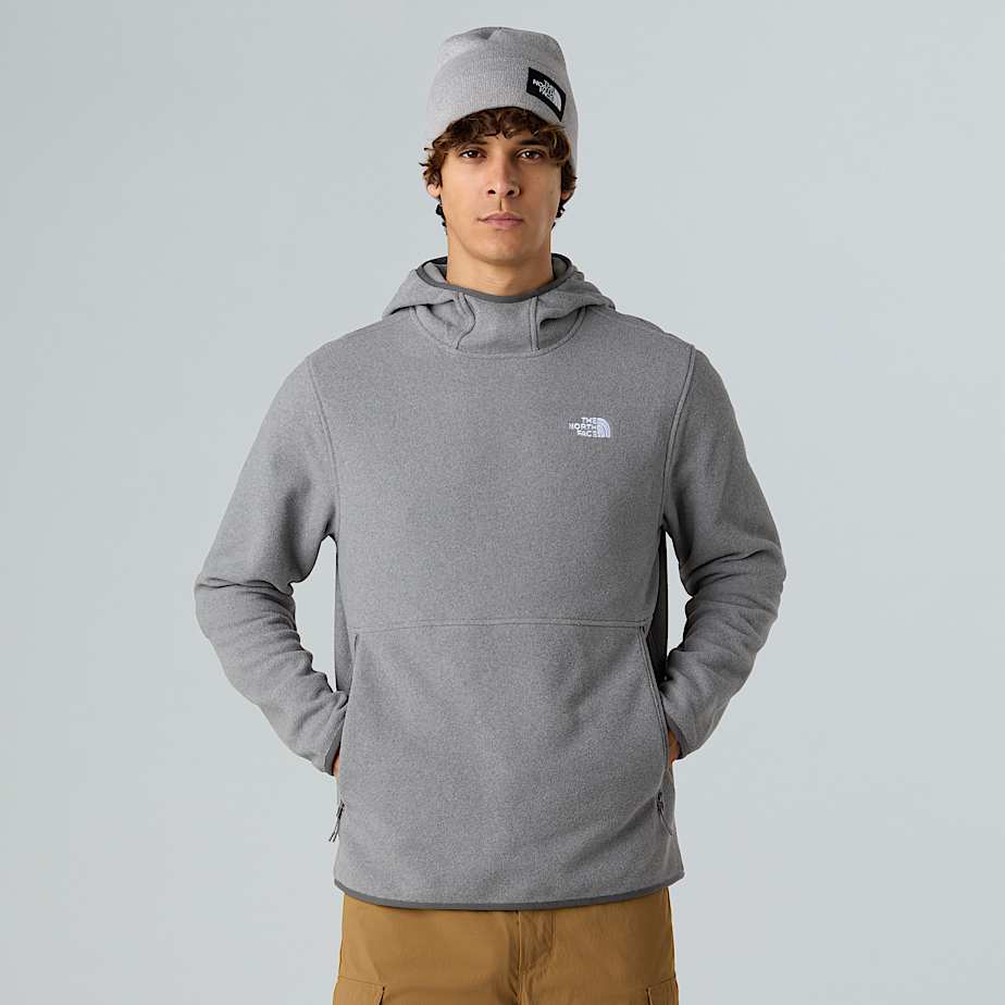 Glacier Hooded Pullover Fleece M TNF HERO