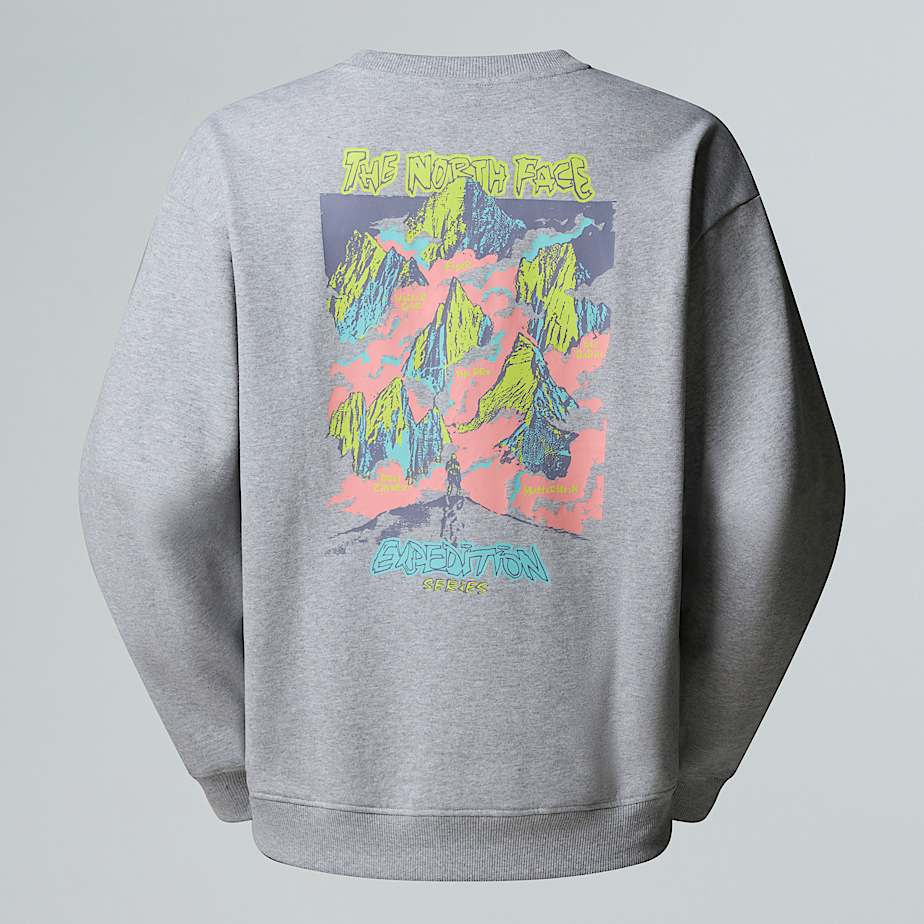 Expedition Celebration Oversized Sweatshirt Unisex TNF HERO