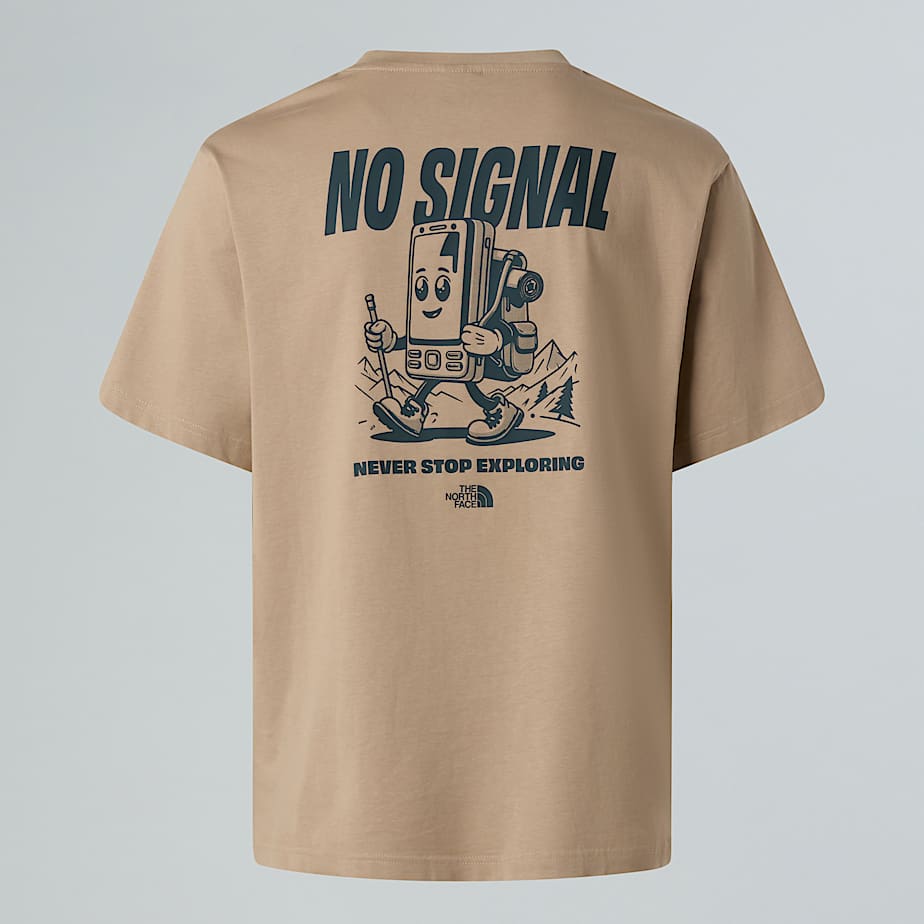 Unisex No Signal Relaxed TShirt TNF HERO