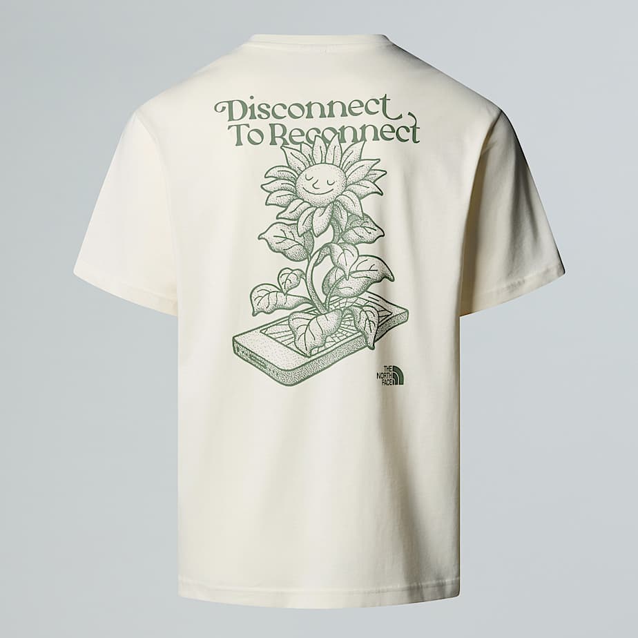 Connect relaxt geschnittenes TShirt mit Grafik in Unisex TNF HERO