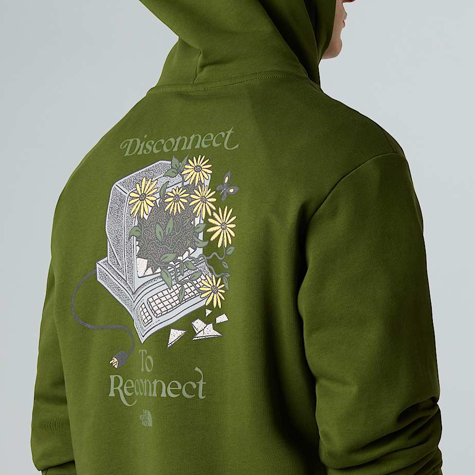 Connect Relaxed Graphic Hoodie Unisex TNF ALT6