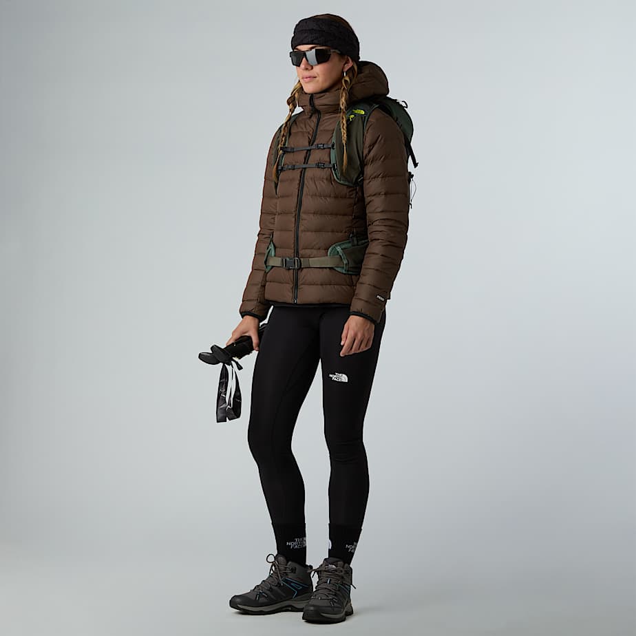 Classic Down Hooded Jacket W TNF ALT1