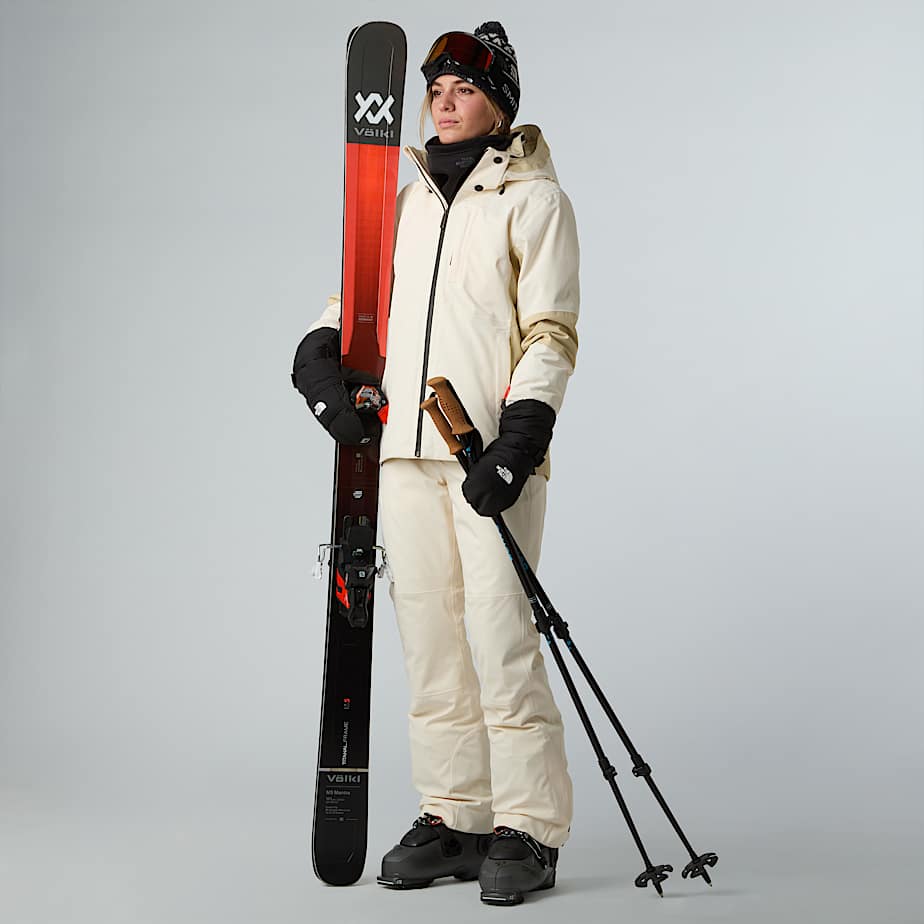 Lenado Jacke fr Damen TNF White DuneGravel ALT8