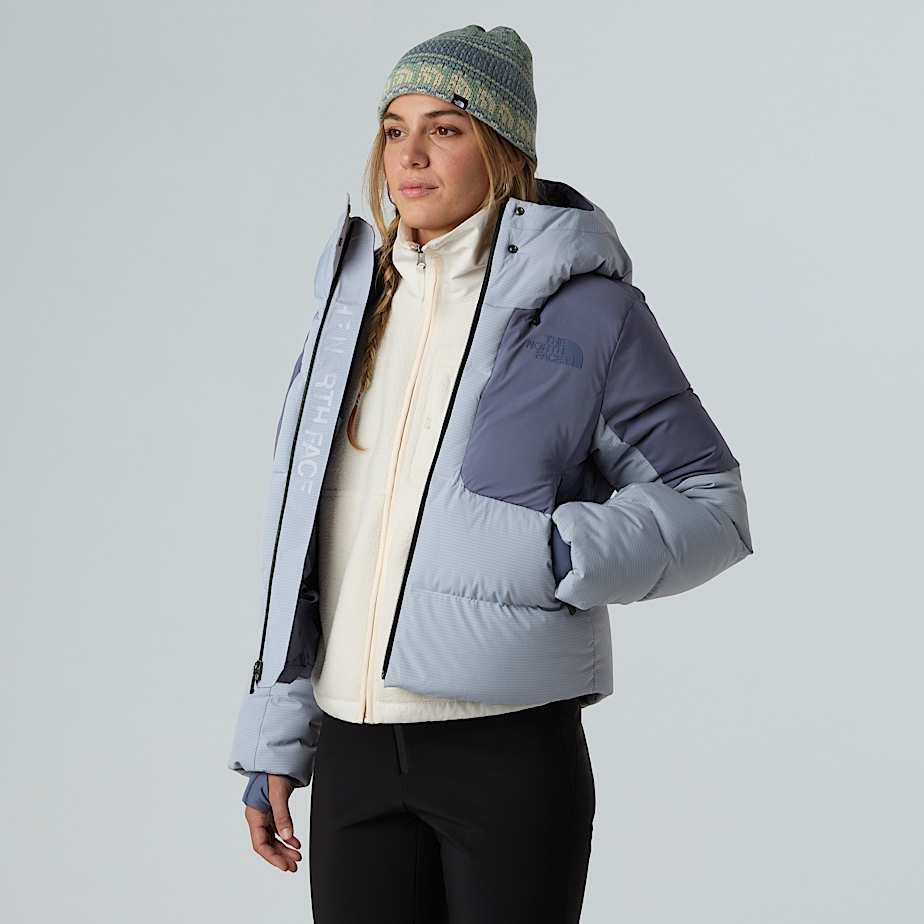 Chaqueta corta de plumn Cold Spell para mujer TNF Blue FlaxTwilight Galaxy ALT3
