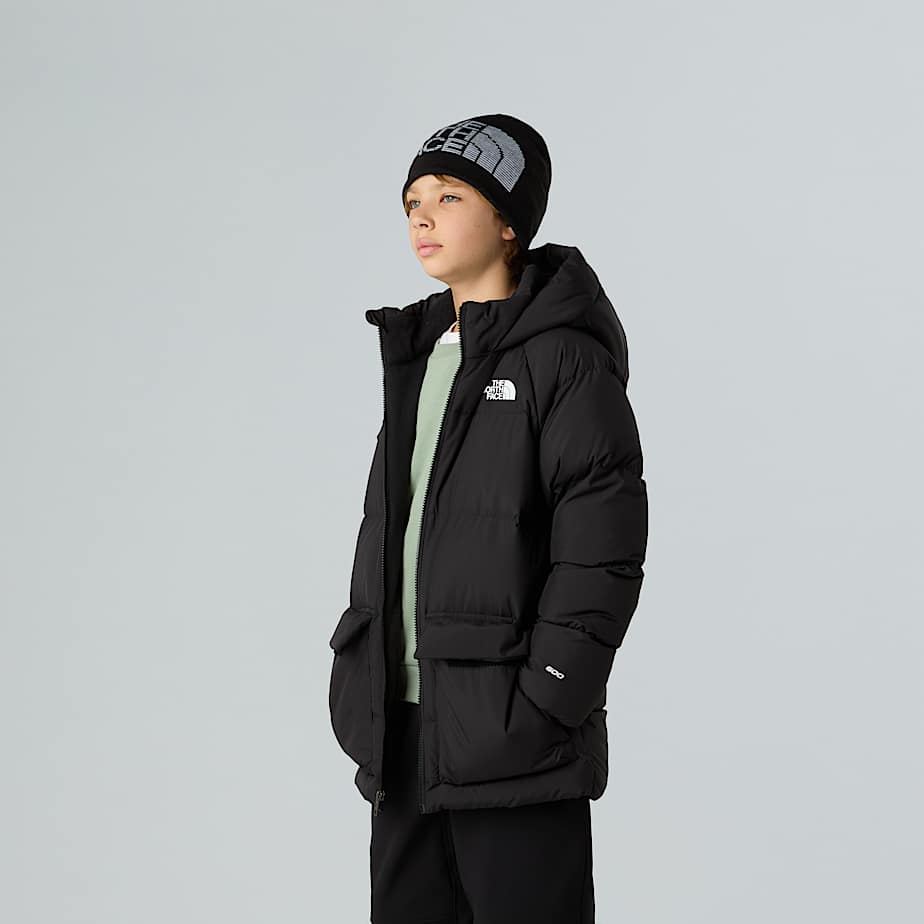 North Down FleeceLined Short Parka Junior TNF ALT3