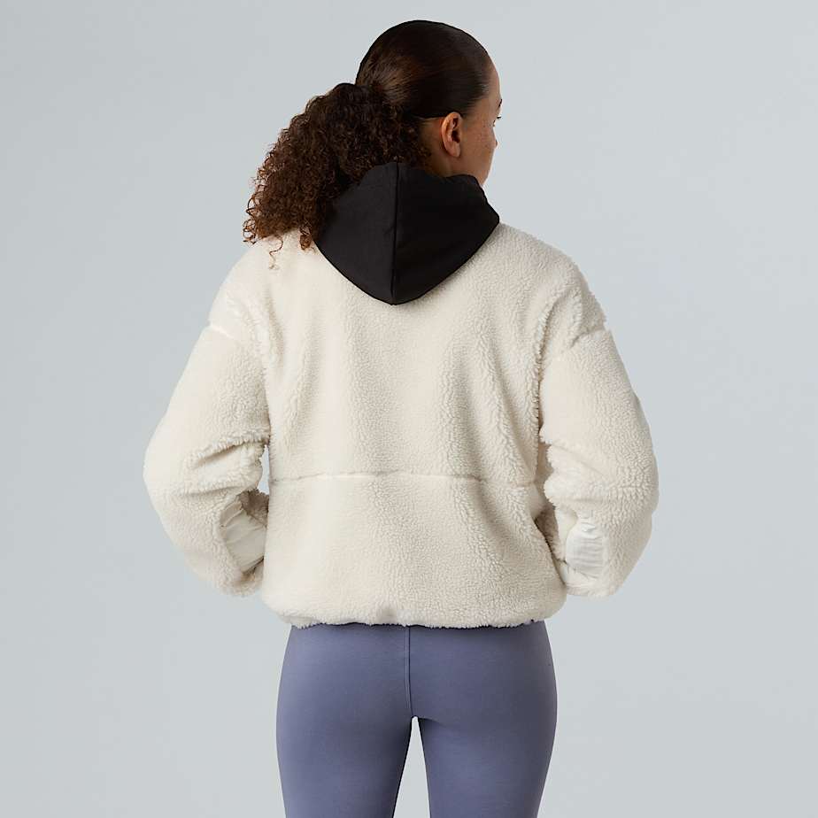 Womens Extreme Pile Fleece TNF White Dune ALT2