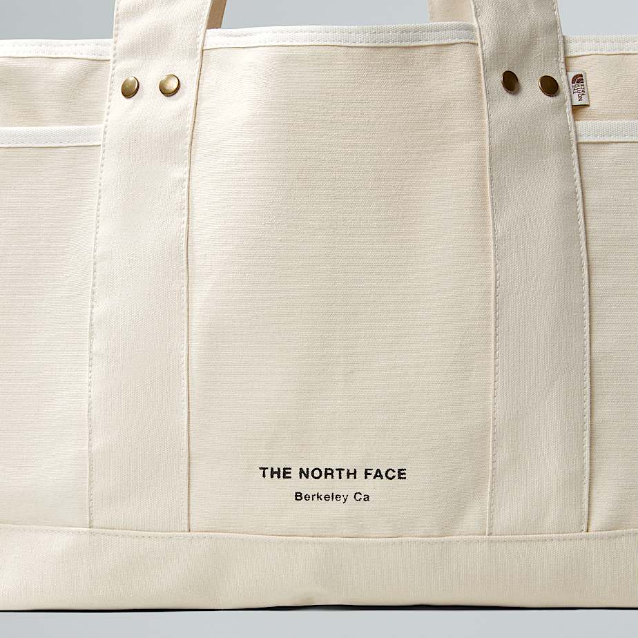 Circular Tragetasche aus Baumwolle TNF Raw Undyed ALT3