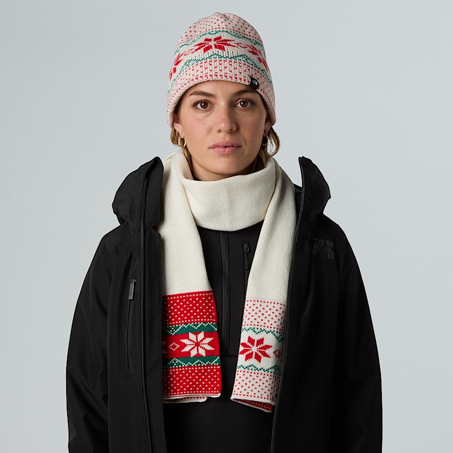 Cabin Ski Tuke Beanie and Scarf Set TNF ALT8