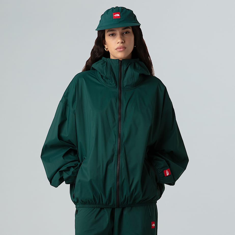 Uniseks inpakbare Red Boxwindjas met capuchon TNF ALT3