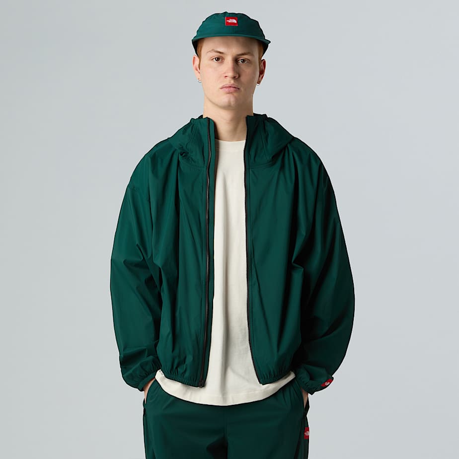 Giacca a vento con cappuccio Red Box Packable unisex TNF ALT4