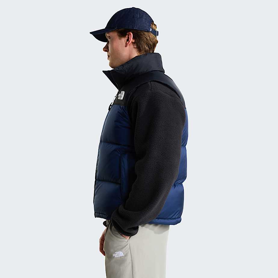 1996 Retro Nuptsebodywarmer voor heren TNF Summit NavyTNF BlackRecycled Down ALT2