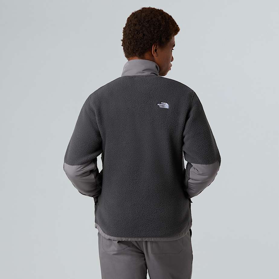 Yumiori OffPeakfleecejas met volledige rits voor heren TNF Asphalt GreySmoked Pearl ALT6