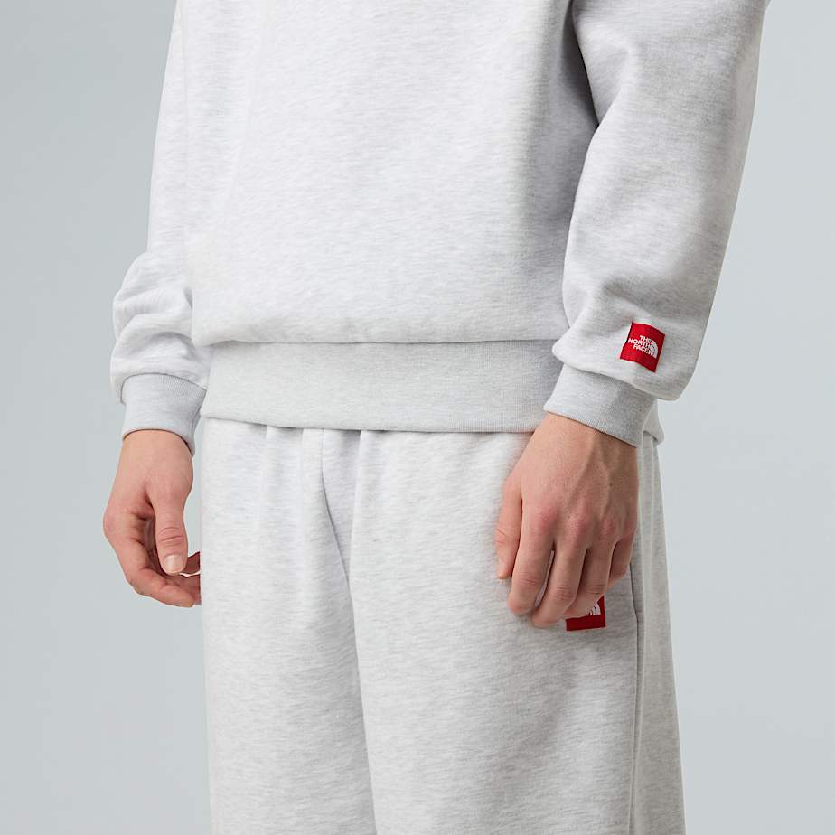 Unisex Red Box Hoodie TNF TNF Classic Grey Heather ALT4