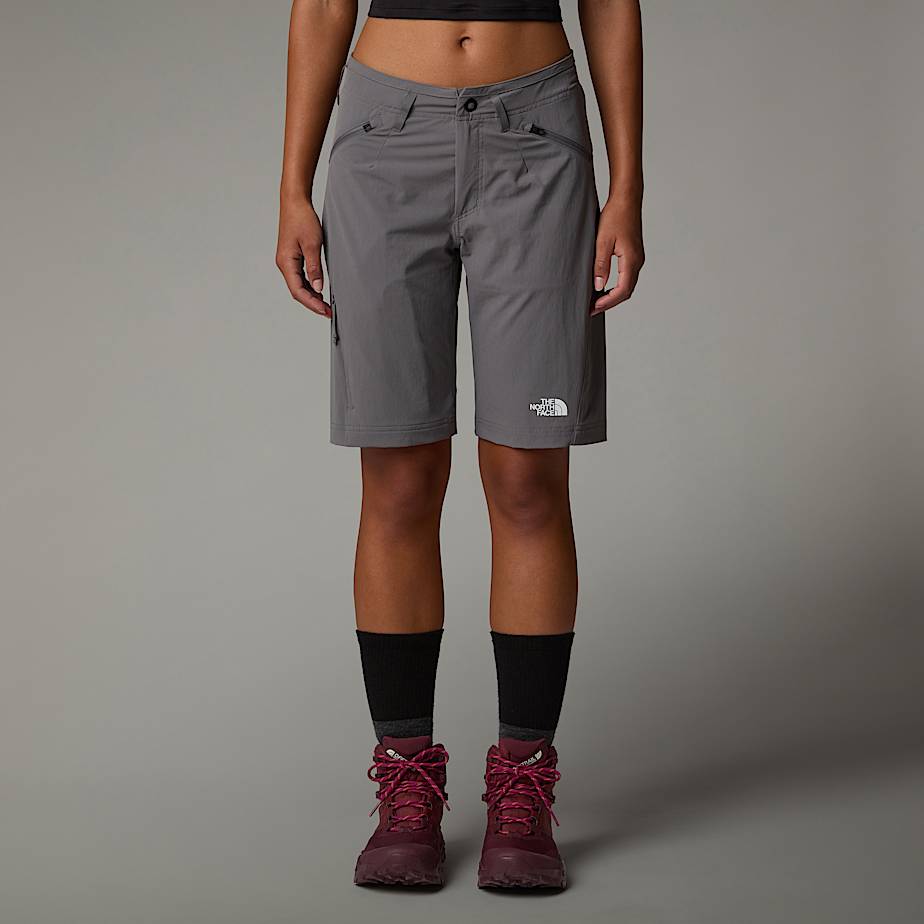 Pantaloncini slim straight Beshtor da donna TNF ALT4