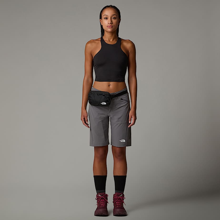 Pantaloncini slim straight Beshtor da donna TNF ALT5