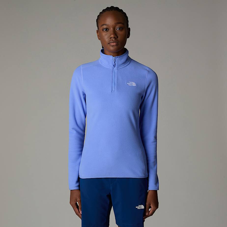 Womens 100 Glacier 14 Zip Fleece TNF ALT4