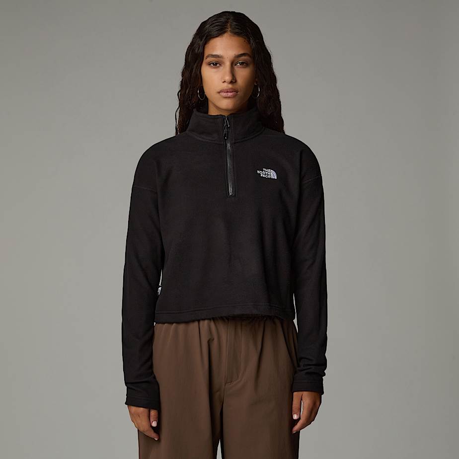 Women’s 100 Glacier Cropped 1/4 Zip Fleece - 3