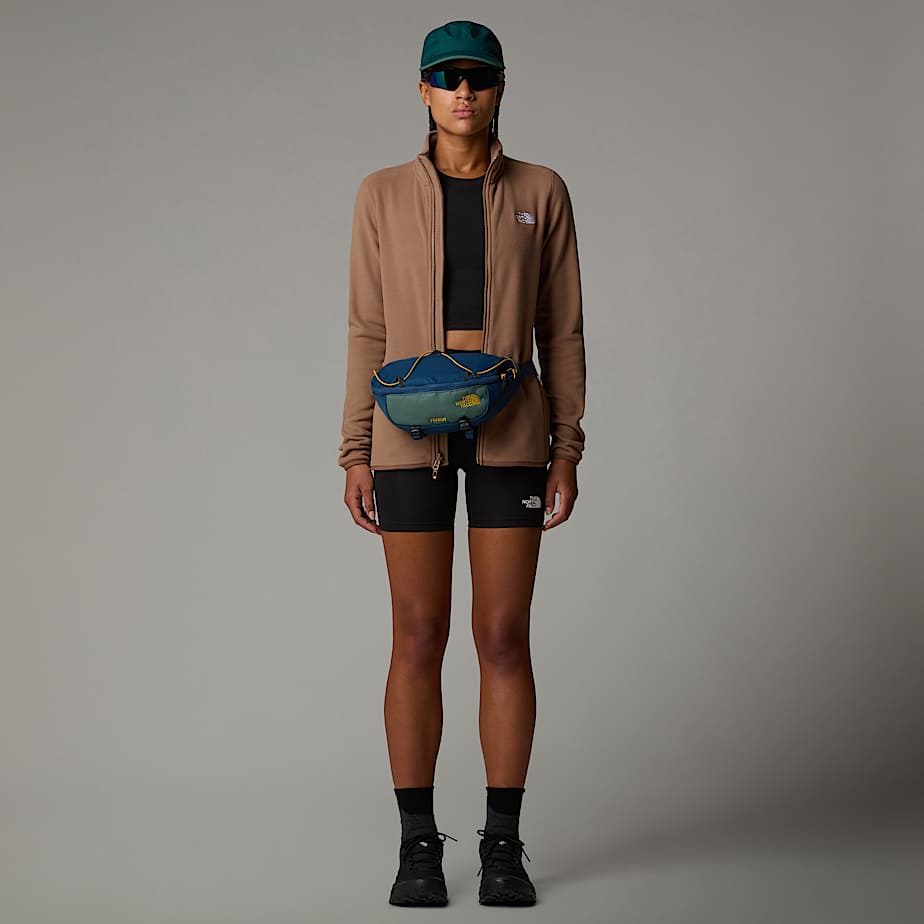 Womens 100 Glacier FullZip Fleece TNF ALT5