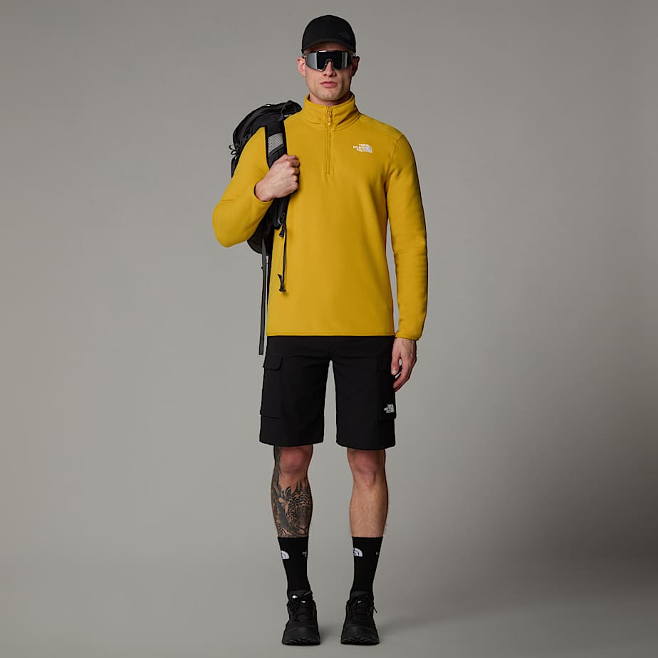 Mens 100 Glacier 14 Zip Fleece TNF ALT7