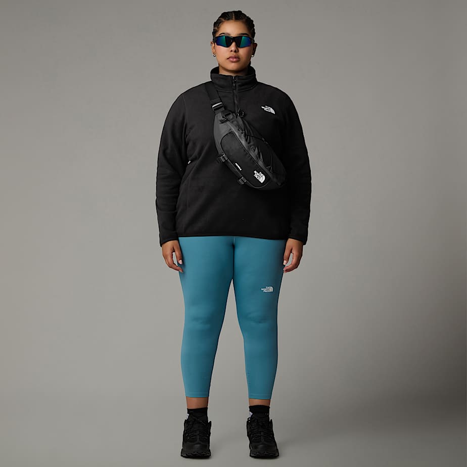 Flísová mikina s krátkým zipem 100 Glacier Plus Size pro dámy - 4