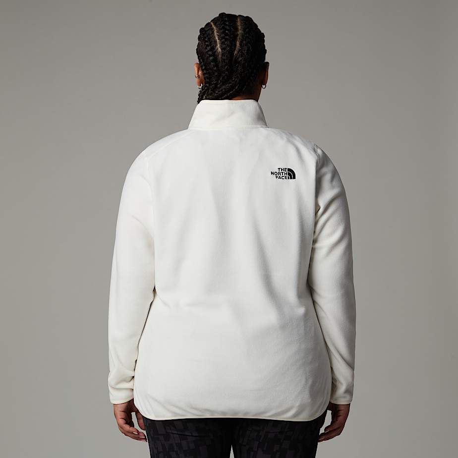 Plus Size 100 Glacier 14 Zip Fleece W TNF ALT6