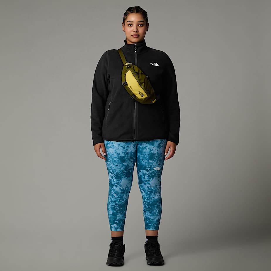 Damski polar z zamkiem błyskawicznym na całej długości 100 Glacier Plus Size - 4