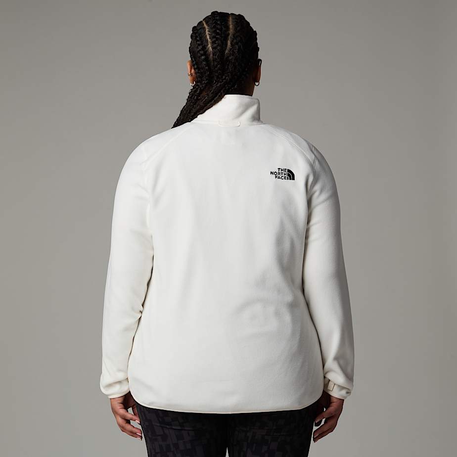 100 Glacier Fleece mit durchgehendem RV in bergre fr Damen TNF ALT6