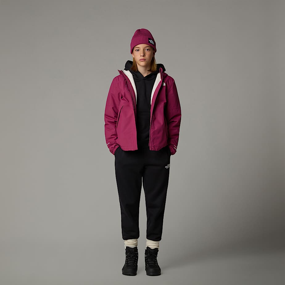 Girls Warm Antora Rain Jacket TNF ALT5