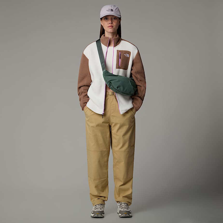 Yumiori Fleece-Jacke mit durchgehendem RV für Damen - 4