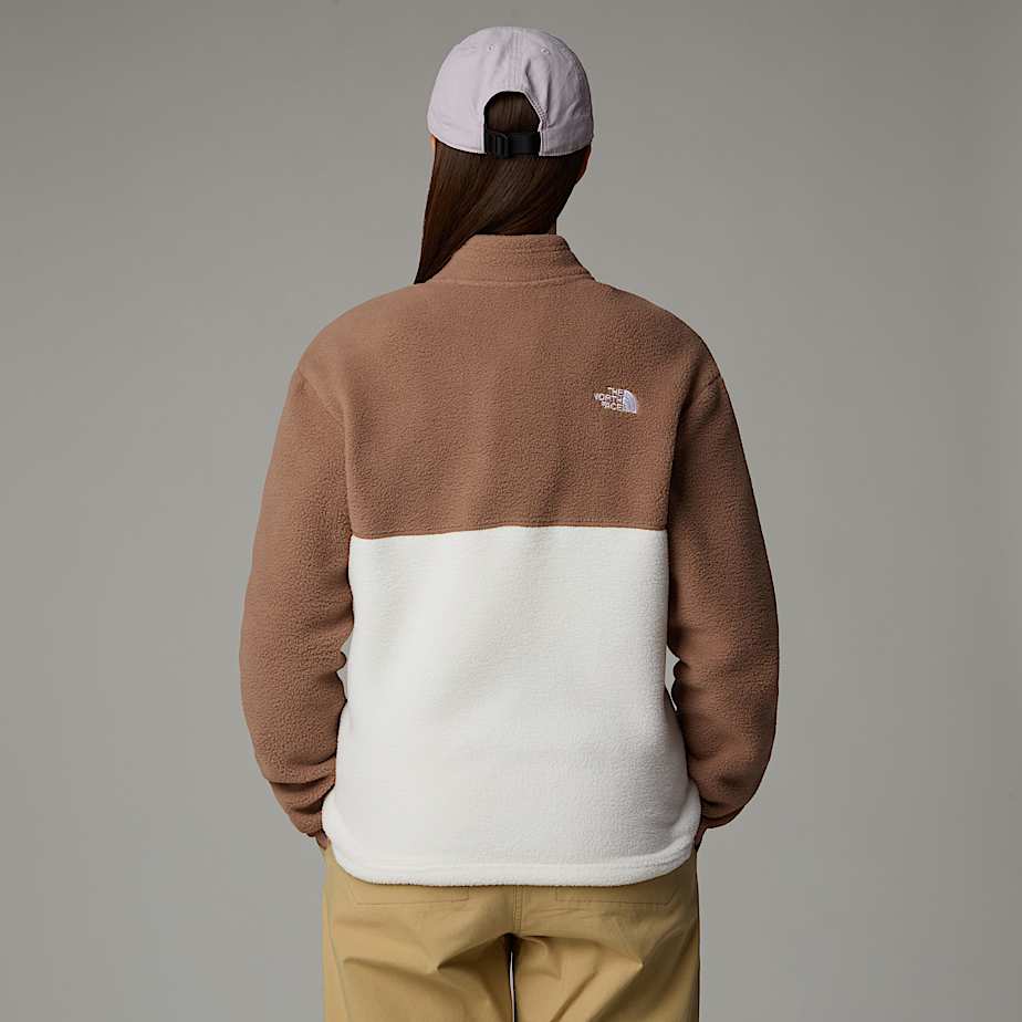 Yumiori Fleece-Jacke mit durchgehendem RV für Damen - 5