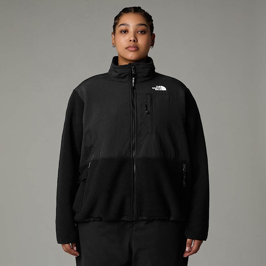 Womens Plus Size Retro Denali Jacket TNF ALT4