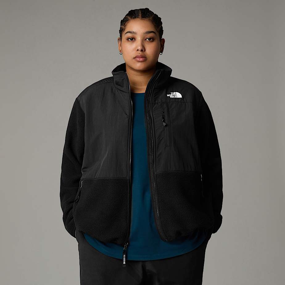 Womens Plus Size Retro Denali Jacket TNF ALT7