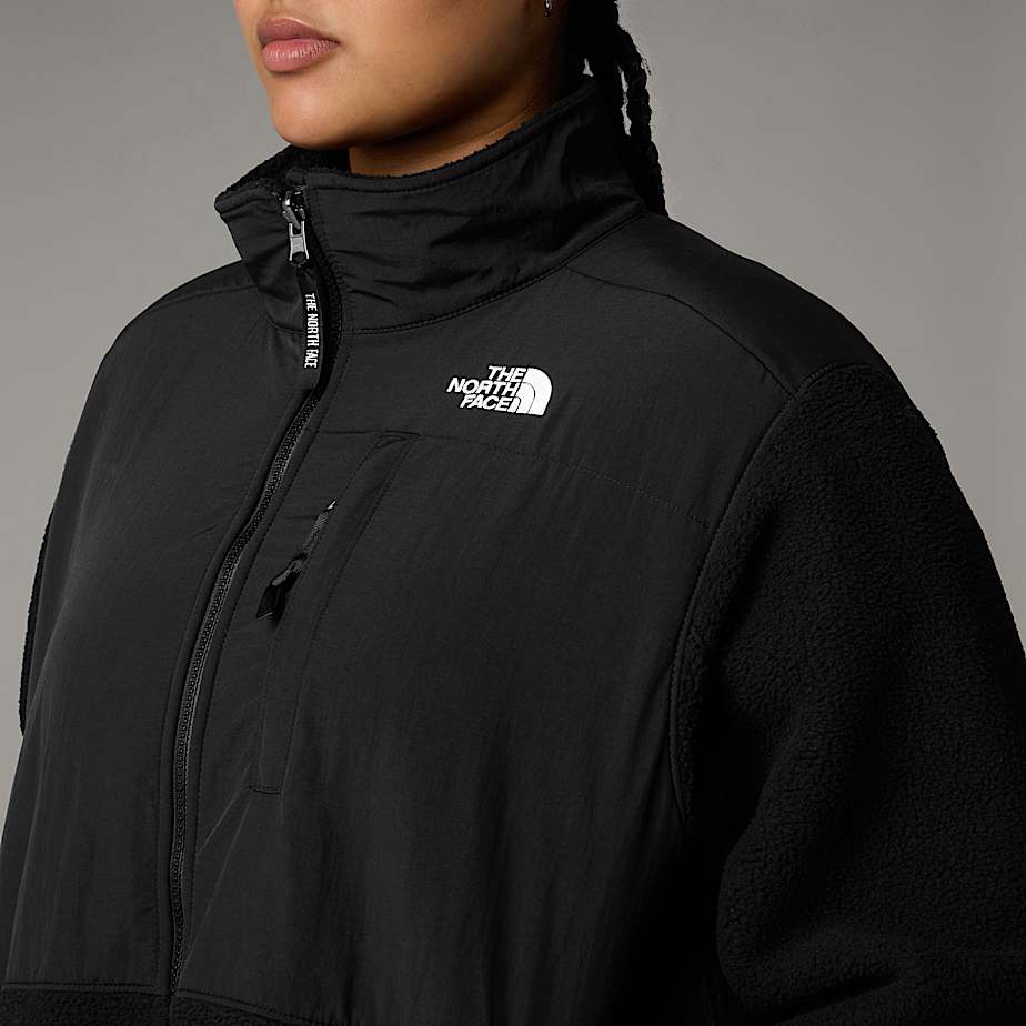 Womens Plus Size Retro Denali Jacket TNF ALT8