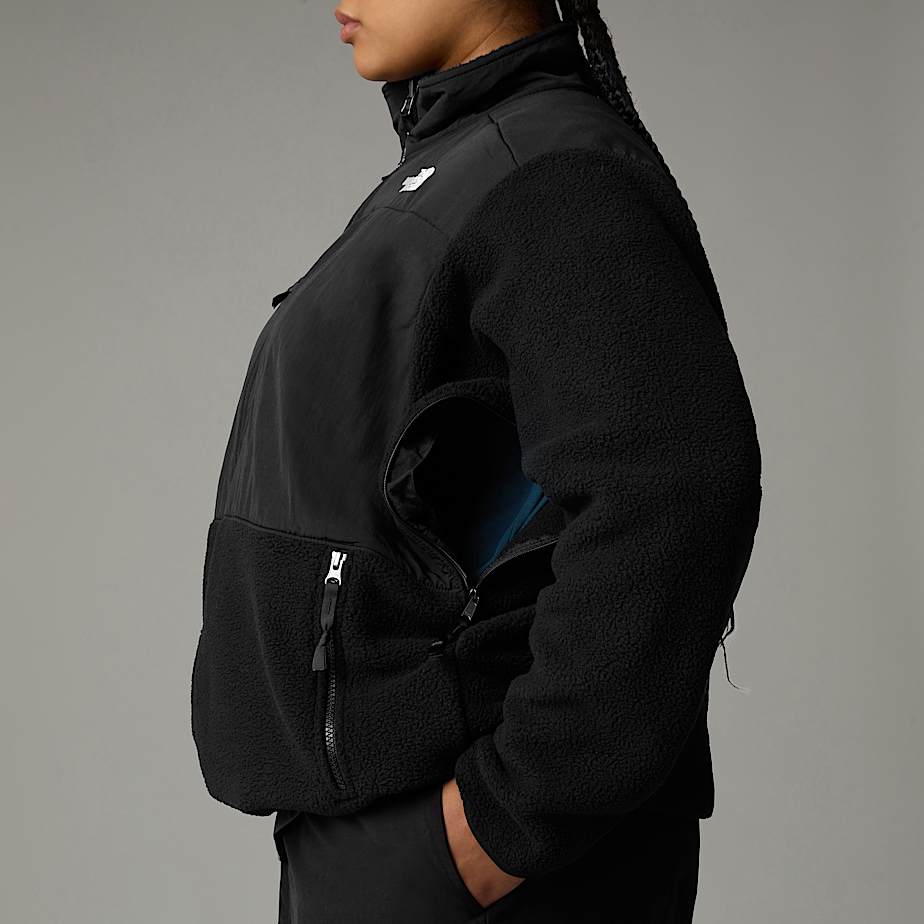 Womens Plus Size Retro Denali Jacket TNF ALT9