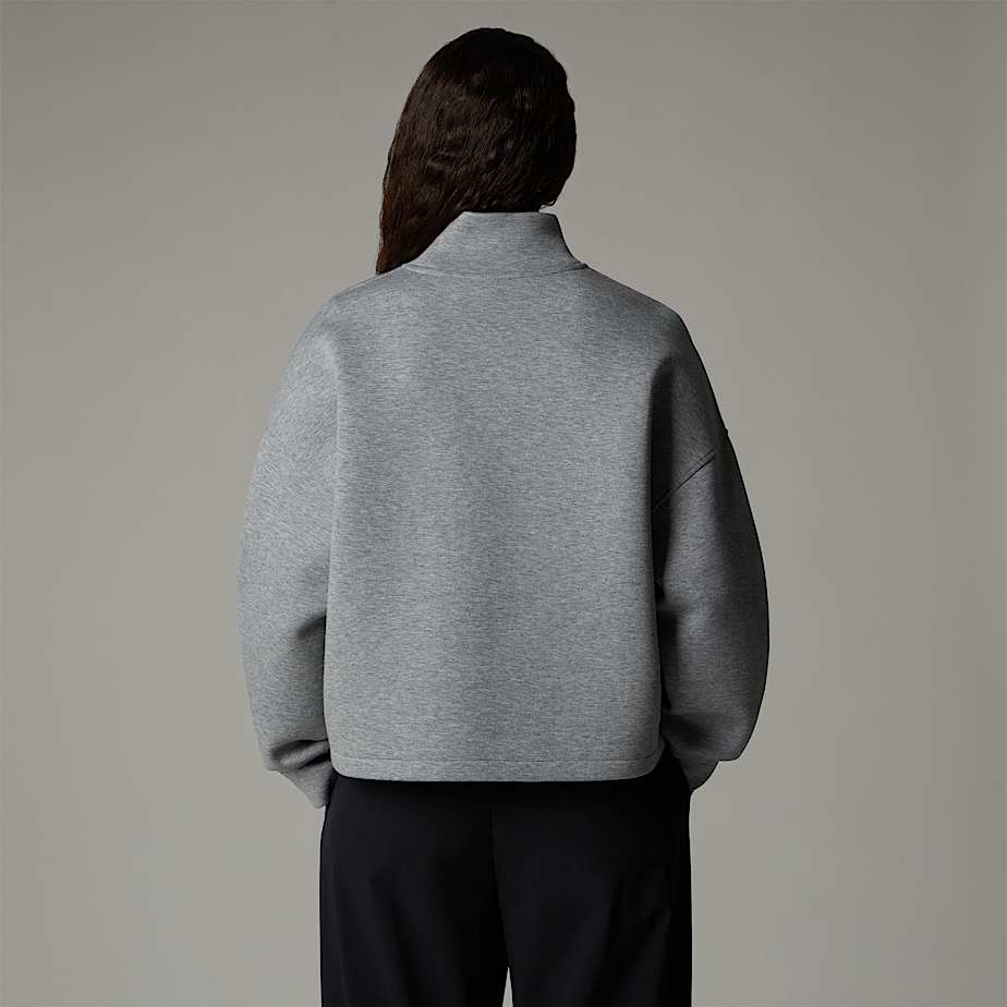 Womens Mock Neck Sweatshirt TNF ALT6