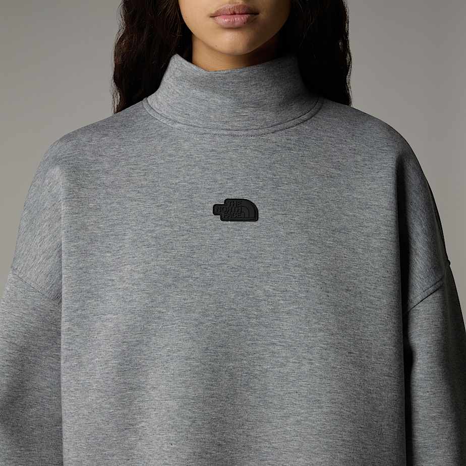 Womens Mock Neck Sweatshirt TNF ALT7