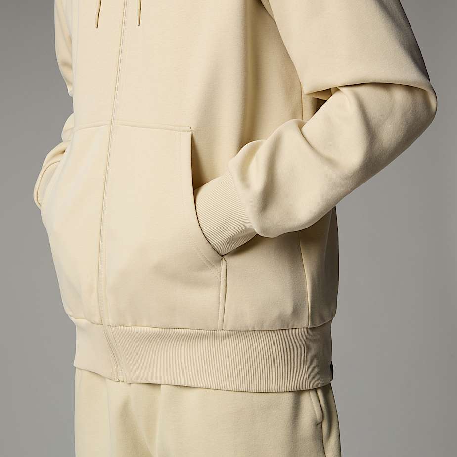 Men's Simple Dome Full-Zip Hoodie - 8