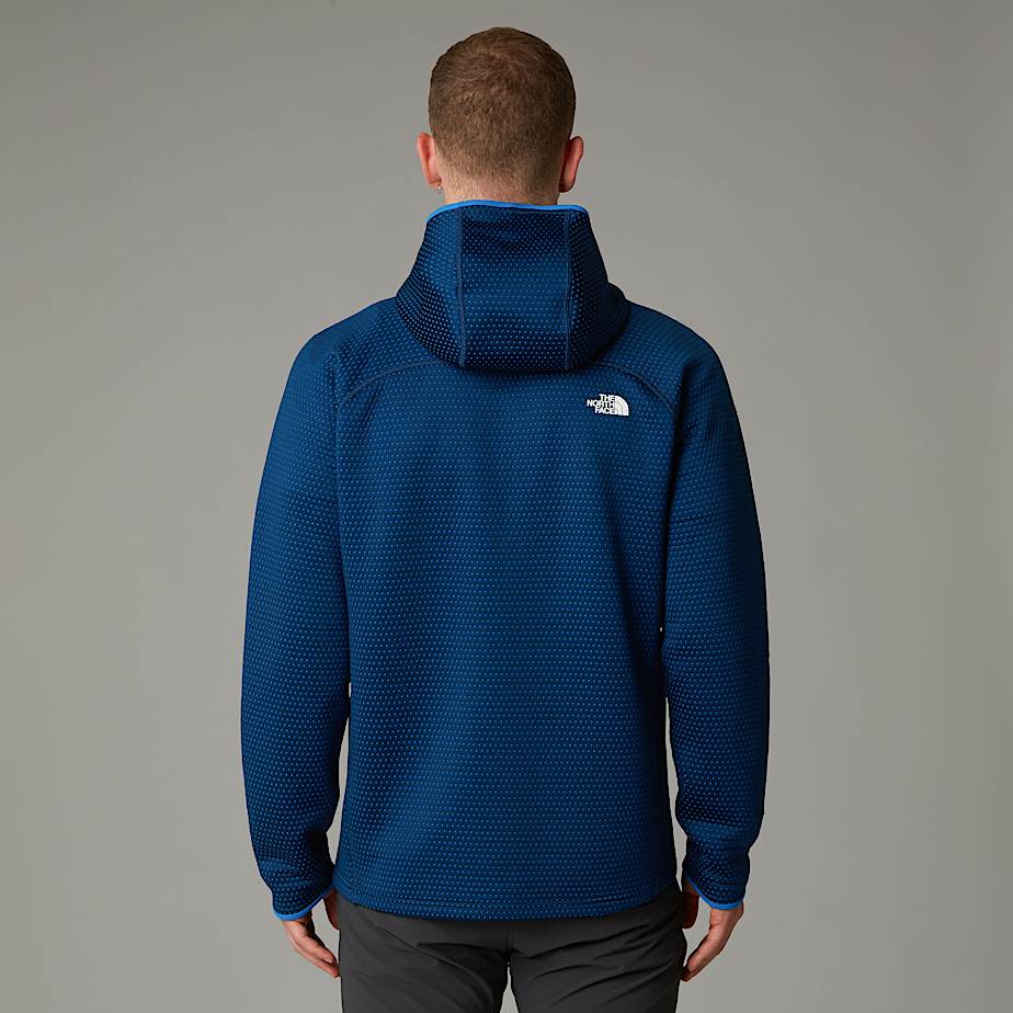 Men's Vertical Thermal Full-Zip Hooded Jacket