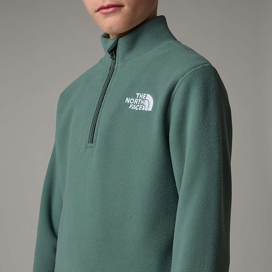 Glacier Fleece mit 14langem RV fr Jugendliche TNF ALT7