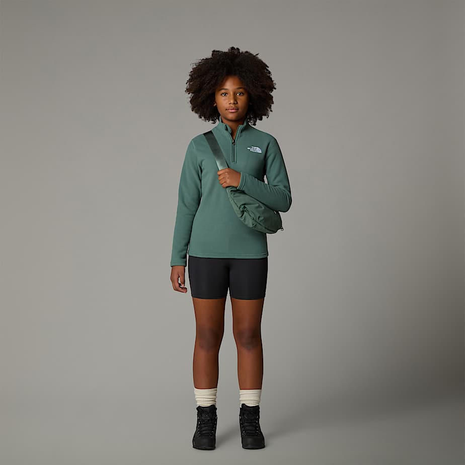 Glacier Fleece mit 14langem RV fr Jugendliche TNF ALT8