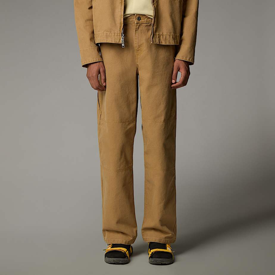 Mens Cedar Canvas Loose Work Trousers TNF ALT4